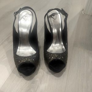 Steve Madden Rhinestone Heels Size 8.5